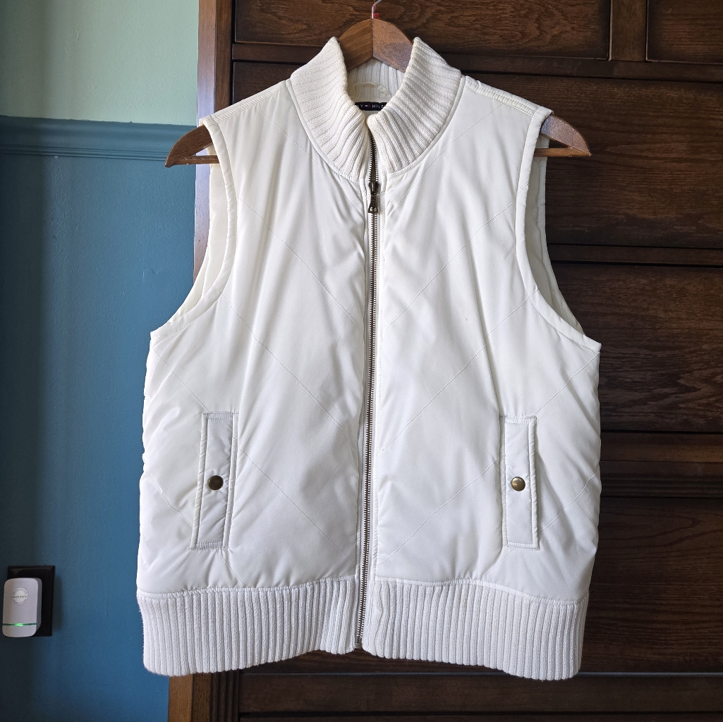 Tommy Hilfiger Puffer Vest White Xl